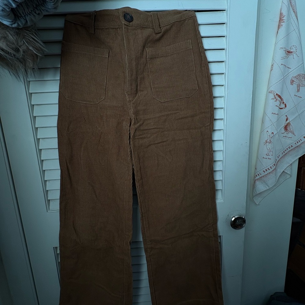Light Brown Corduroy Pants